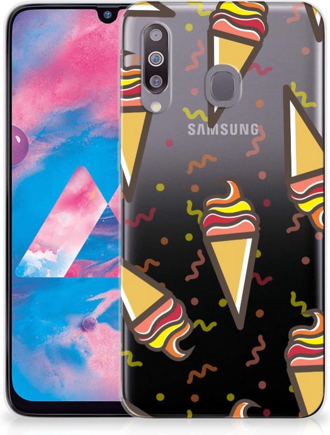Samsung Galaxy M30 Siliconen Case Icecream