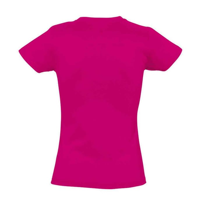SOLS Dames/Dames Imperial T-shirt (Fuchsia)