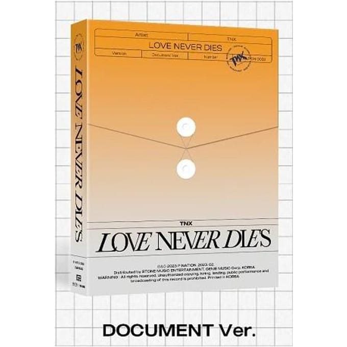 TNX - [Love Never Dies] 2e mini-album Document