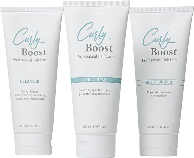 Mon´Que - Curly Boost - Haarverzorgingsbundel - Cleanser, Moisturizer & Curlcrème