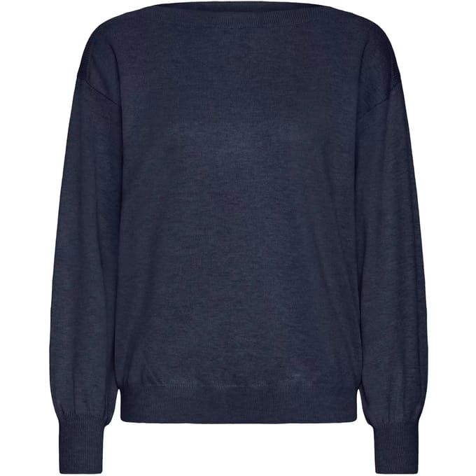 ICHI - IHLULS BOAT NECK LS - Dames - Gebreide truien