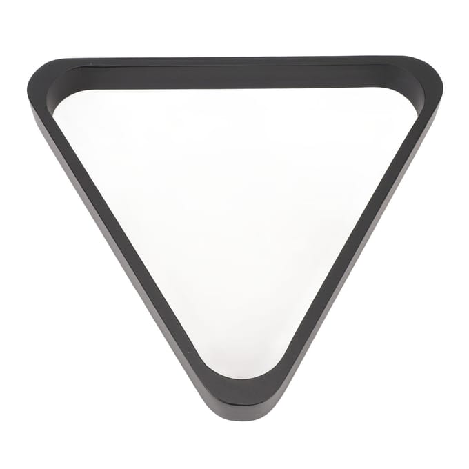 Houten Keu Rek voor Poolballen 57.2mm 9 Ball Biljart Pool Driehoeksrek voor Snooker Pooltafel black