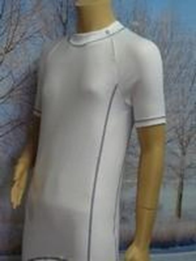 Ten Cate Heren Thermokleding Korte Mouw - Maat M - Wit