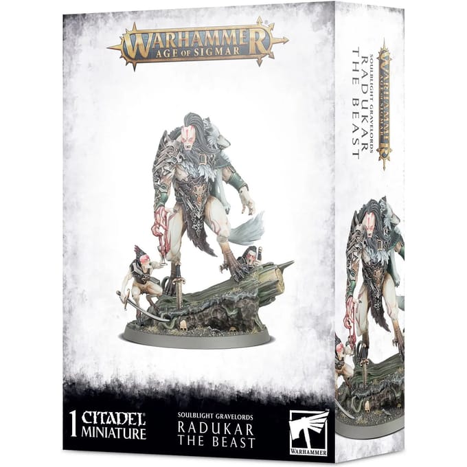 Beeldje Games Workshop Warhammer AoS - Soulblight Gravelords Radukar The Beast