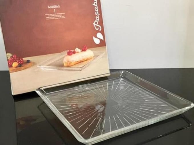 Pasabahce Madlen – Vierkant Dessertbord – 240 MM