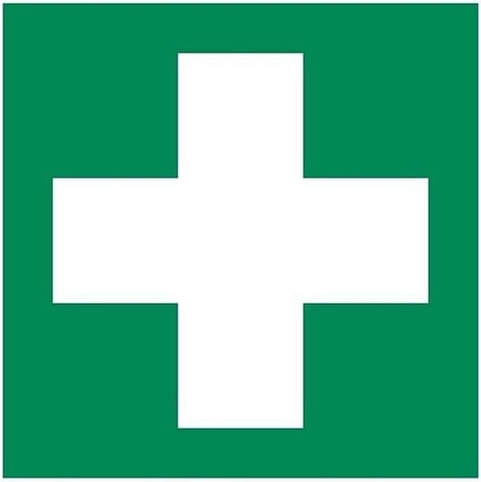 Eerste hulp pictogram - Sticker - EHBO