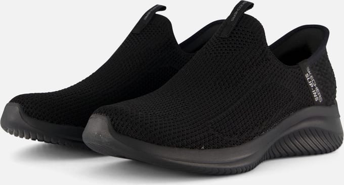 Skechers-instappers: Ultra Flex 3.0 - Easy Win, Dames zwarte Sneakers 38 zwart