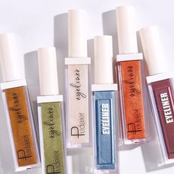 Vloeibare eyelinerpen met 12 parelmoerglanskleuren, sneldrogende, waterbestendige parelmoer eyeliner, langdurig en veegvast, de perfecte eyelinerkeuze.