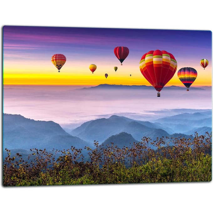 TMK ArtDeko Serie - Snijplank - 52x40cm - Glas - Bescherming