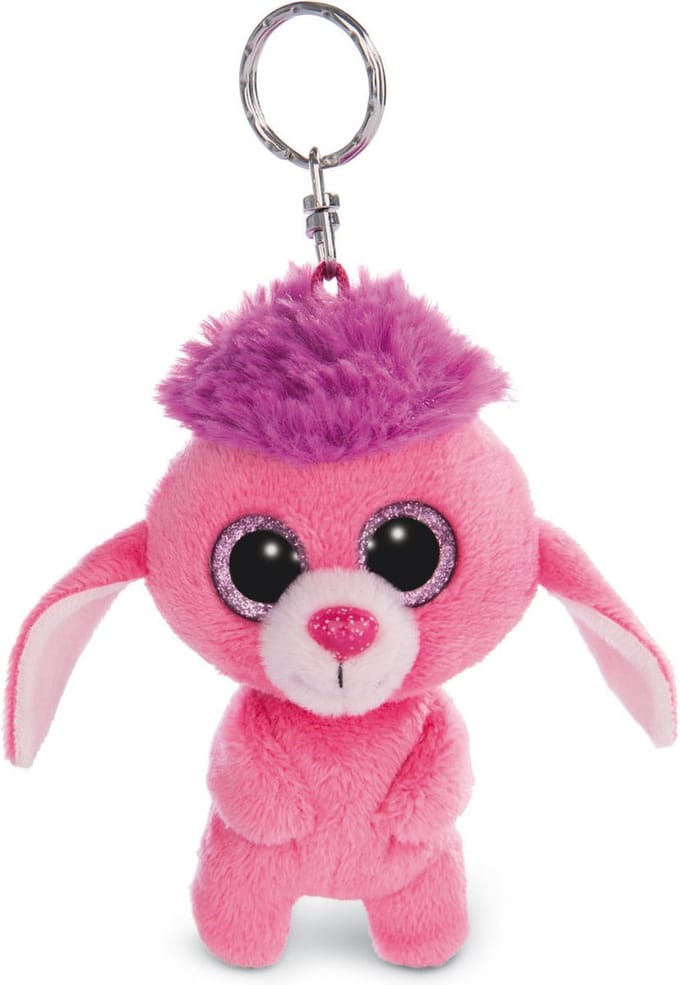 Nici Sleutelhanger Glubschis Mooki Junior Pluche 9 Cm Roze