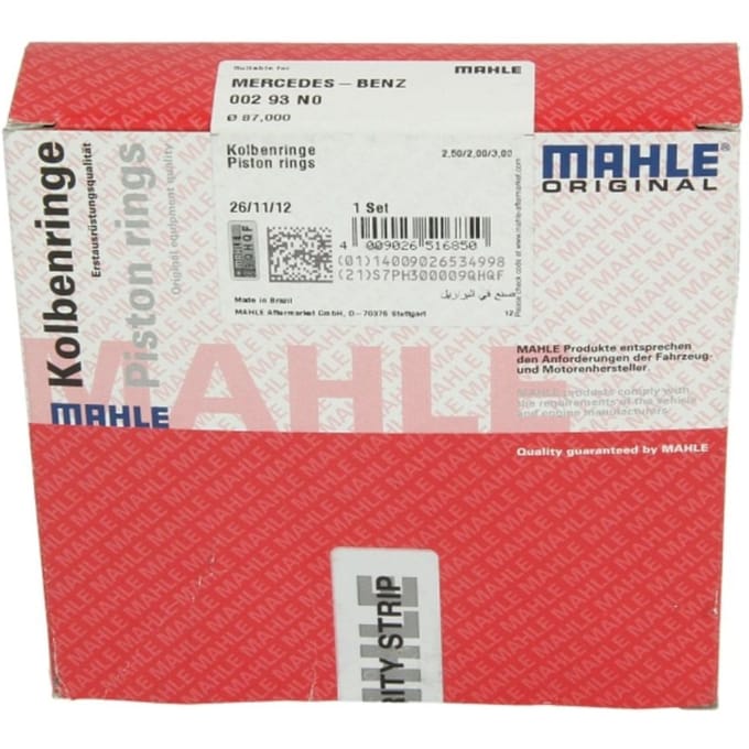 Zuigerveren set MAHLE 002 93 N0