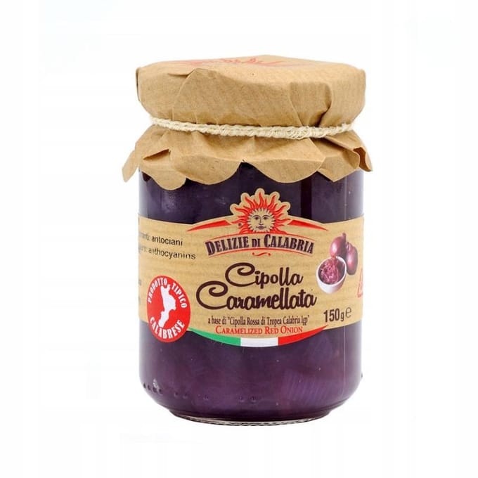 Oignon caramélisé de Tropea IGP 150g DELIZIE DI CALABRIA Cipolla