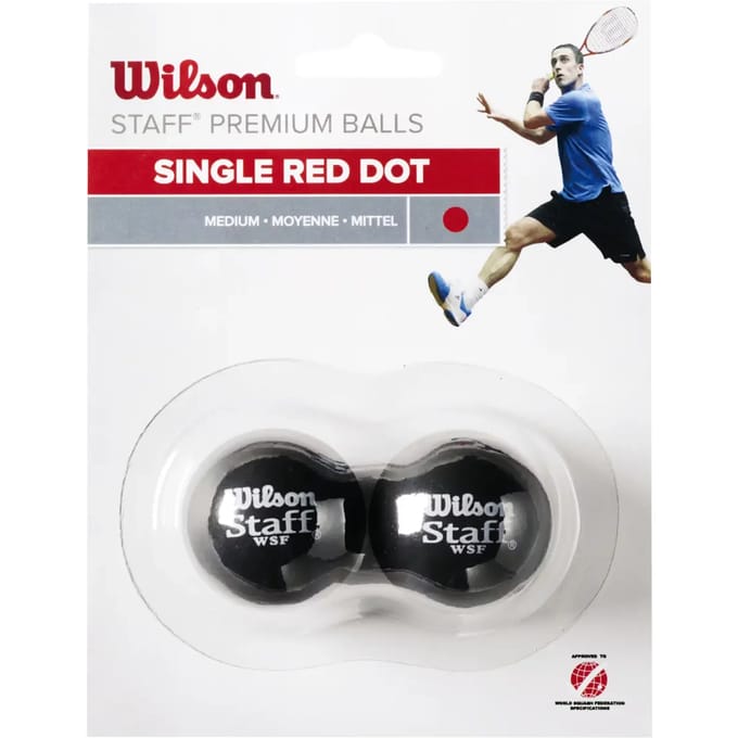 Set van 2 squashballen Wilson Staff