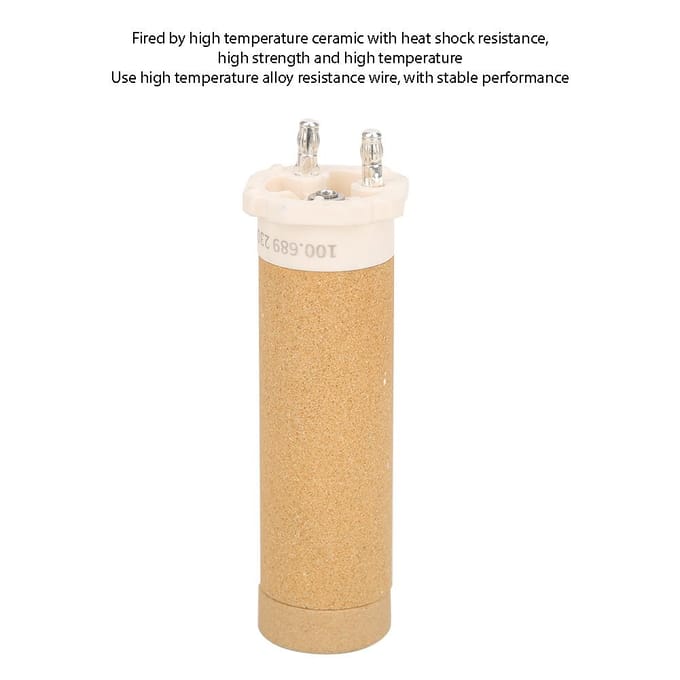 Lasbrander Verwarmingselement Keramisch Element Hoge Sterkte voor LEISTER Lasbrander 230V 1550W