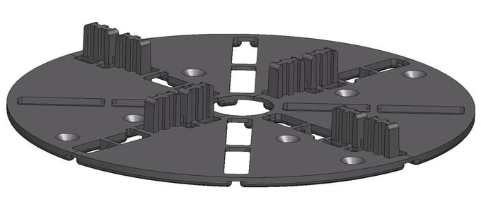 Tegeldrager Fixed 4mm Spacer 3
