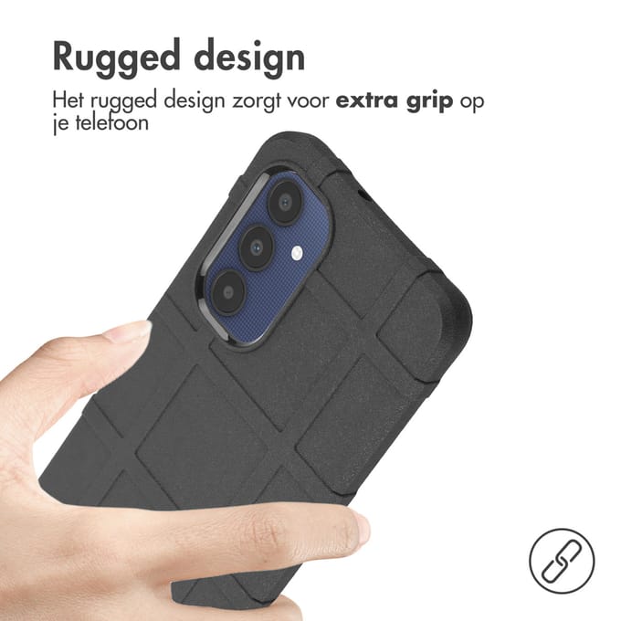 imoshion Rugged Shield Backcover voor de Samsung Galaxy A26 - Zwart