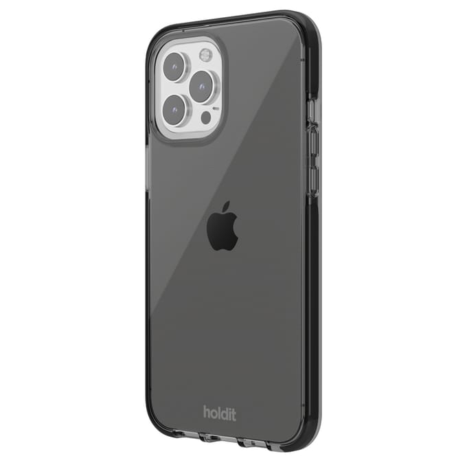 Holdit Seethru Case geschikt voor Apple iPhone 15 Pro Max - Zwart