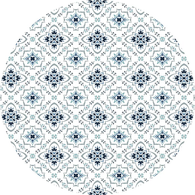 Vinyl | Vloerkleed vinyl rond | 3 | 95 cm Rond