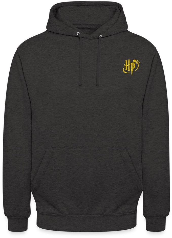 Harry Potter Logo Borduurwerk Hoodie Unisex