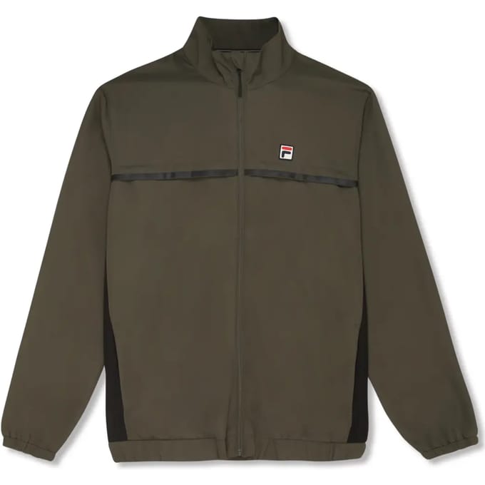 FILA San Siro Regular Blocked Woven Track Jacket Black Taglia: S | Giacche leggere Outlet | Uomo | Nero
