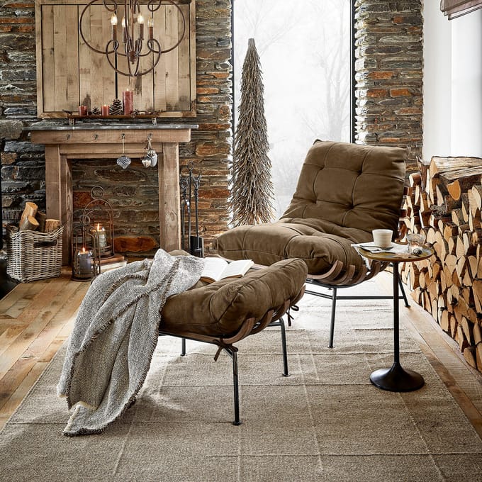 LOBERON Vloerkleed Tharim beige