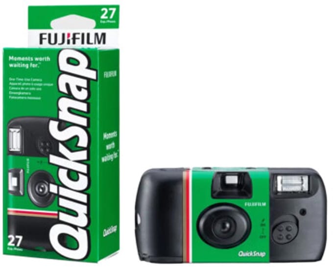 Fujifilm Quicksnap Flash - Wegwerpcamera - 27 foto's