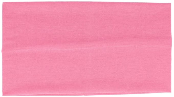 Haarsoires Haarband Stof 9cm - Basic - Roze - Comfortabel & Elastisch – Voor Sport of Dagelijks Gebruik