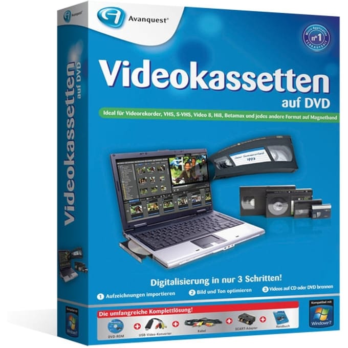 Videocassettes op DVD