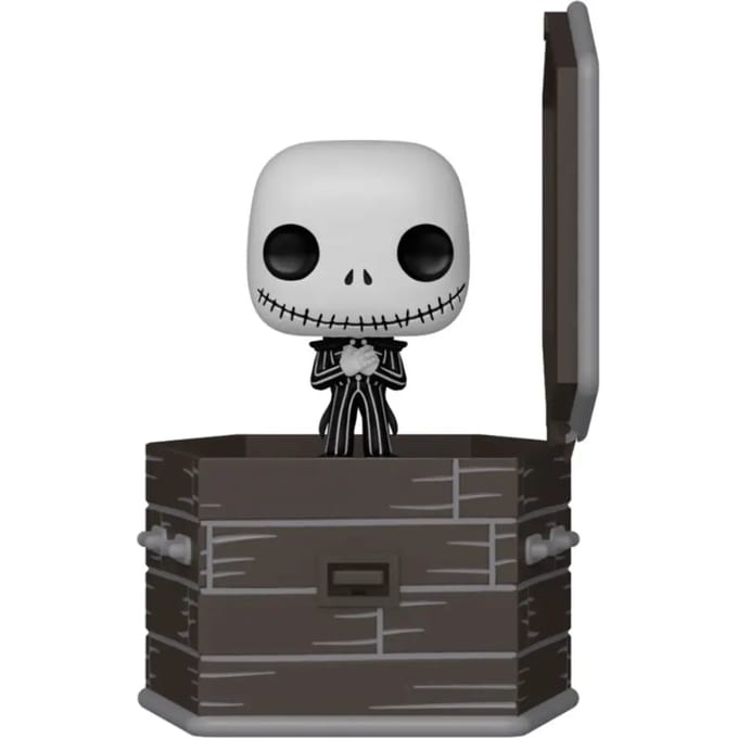 The Nightmare Before Christmas Coffin Pocket POP! Vinyl Figure Jack Skellington 6 cm