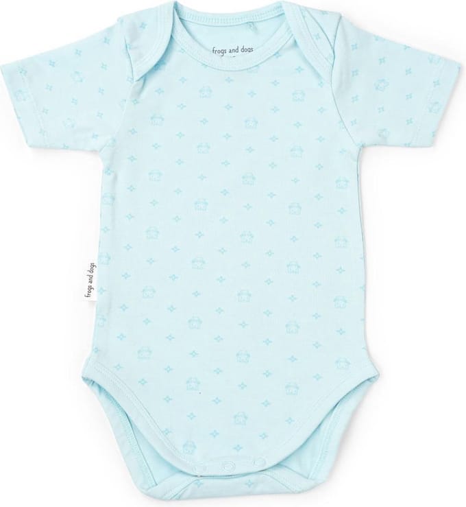 Frogs and Dogs - Romper - NOS - Blauw - Meisjes - Jongens - Maat 68