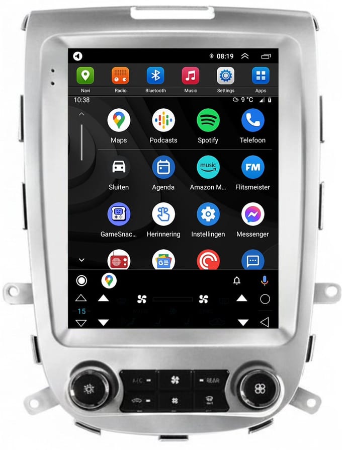 Carplay autoradio geschikt voor Hyundai Santa Fe 2 | 2006 t/m 2012 | Android 13 | Draadloos Apple Carplay & Android Auto | 2GB + 32GB | 8-Core processor | Davilon | 2025 model | 2006 2007 2008 2009 2010 2011 2012 | Bluetooth & Wifi
