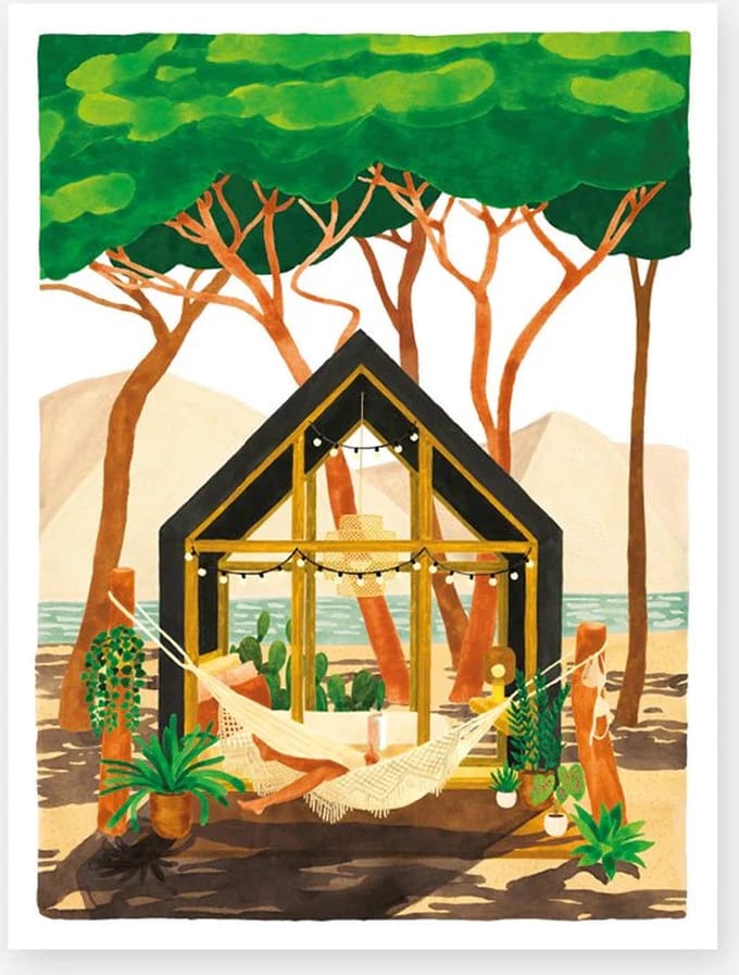 All the ways to say Poster Cap Ferret 18 x 24 cm