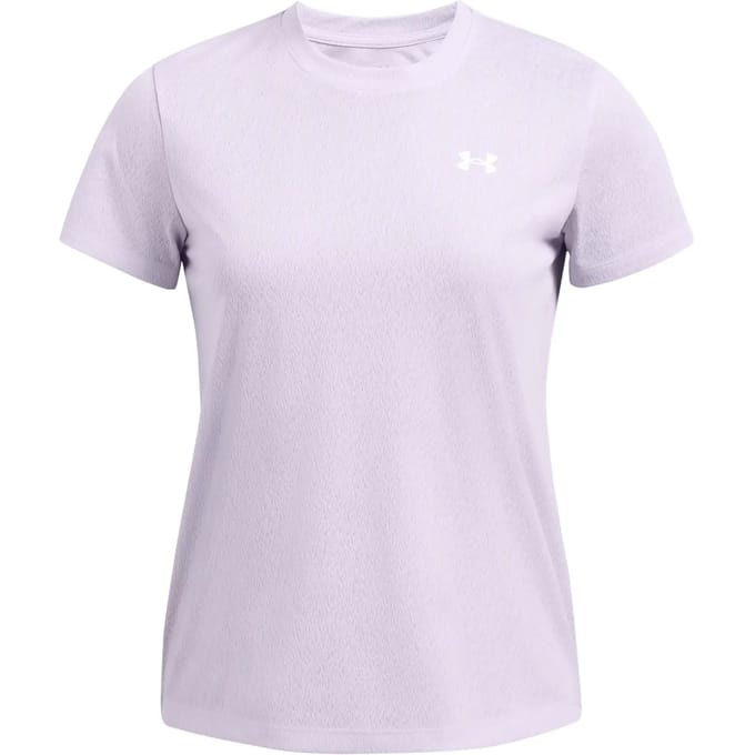 Under Armour Damen T-Shirt Tech Riddle Ssc Salt Purple 535-XXL