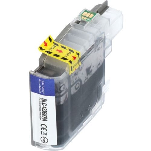 PrintAbout Inktcartridge LC-123BK Zwart geschikt voor Brother