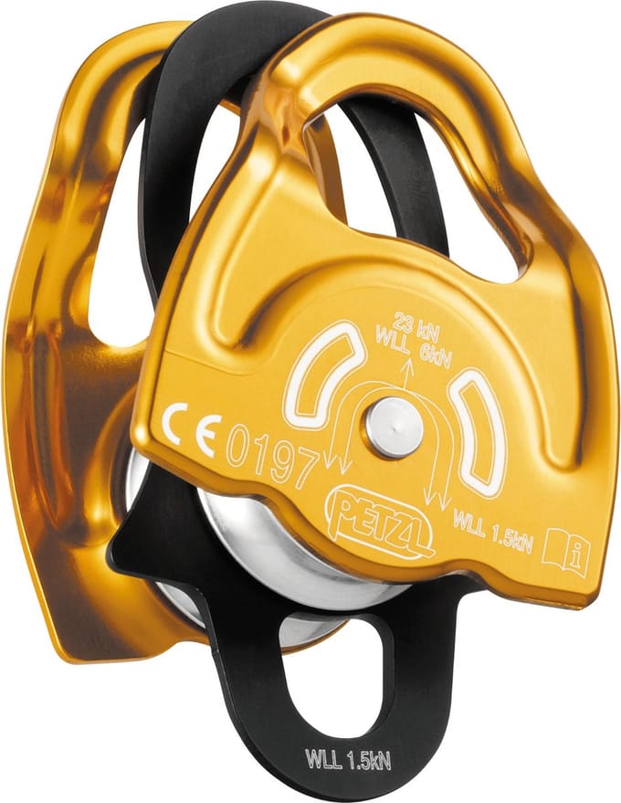 Petzl GEMINI – Compacte Dubbele Katrol 11 mm & 6 KN