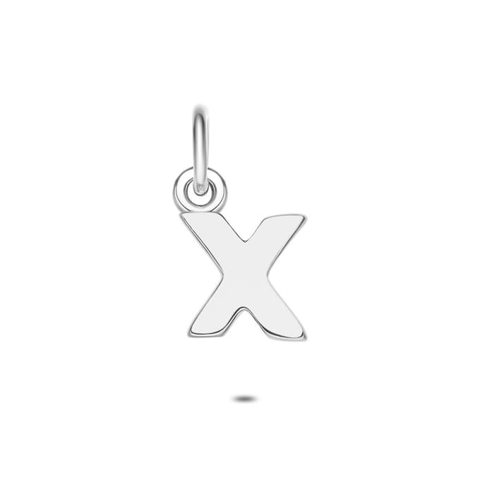 Twice As Nice Hanger in zilver, letter X
