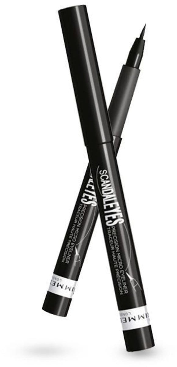 ScandalEyes Precision Eyeliner 001 Black 1.1 ml – Liquid Eyeliner, 24-Hour Wear, For Makeup Enthusiasts, Black, Suitable For Daily Makeup Routine