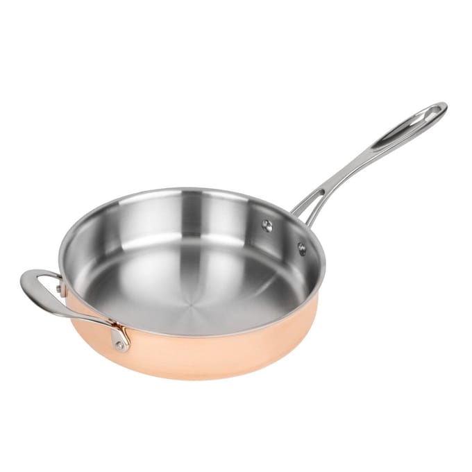 Triwall Koperen Sauteuse - 24cm - Vogue CM676 - Horeca & Professioneel