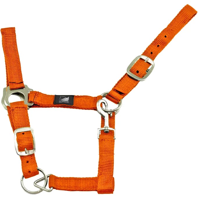 Nylon halster voor paard met dubbele aanpassing Supreme