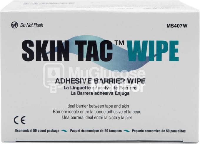 Skin Tac - Wipes - 50 Wipes