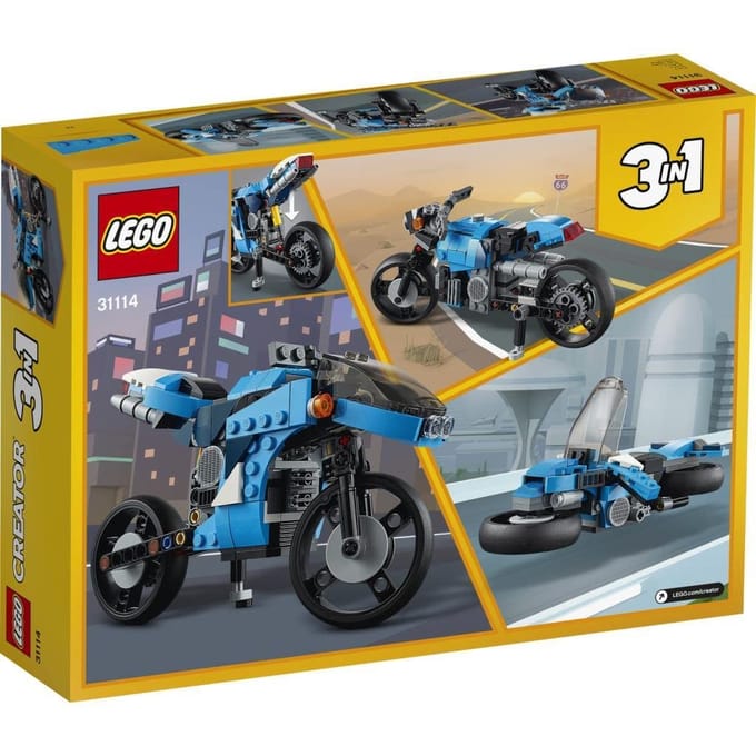 LEGO Creator Snelle motor 31114