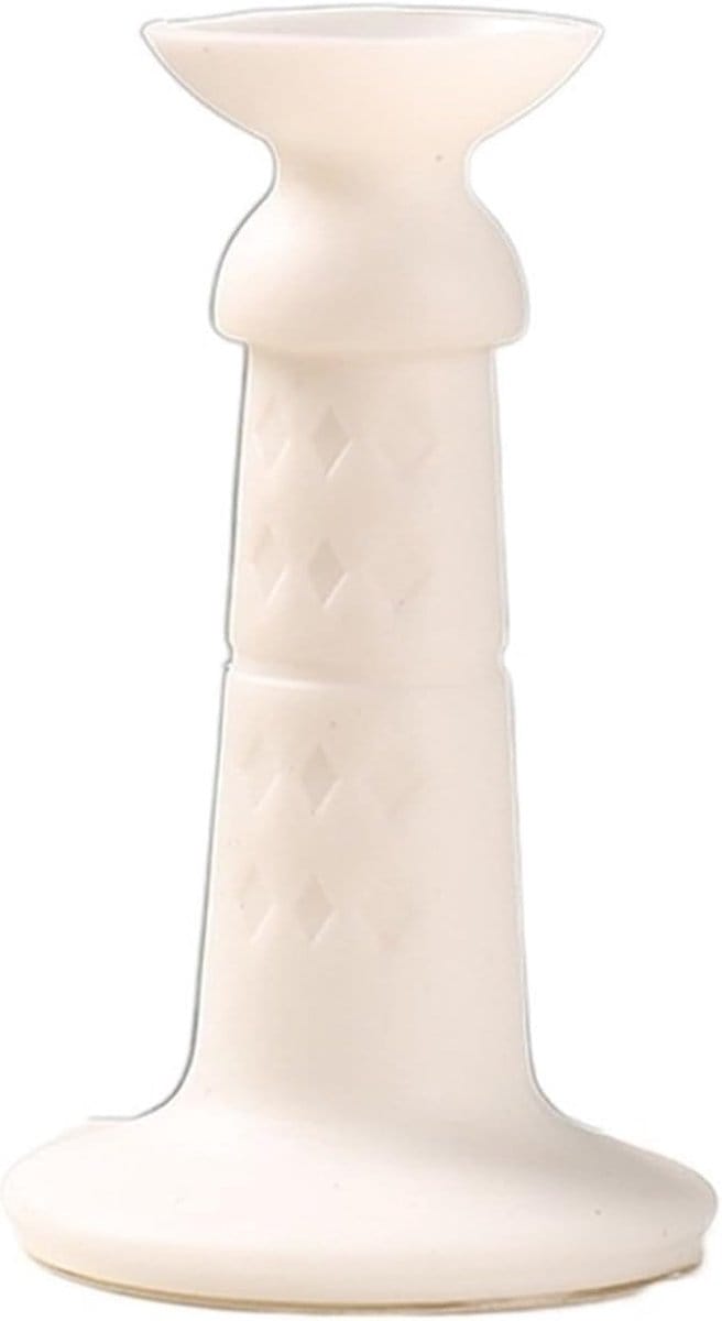 Deurstoppers - Deurvangers Muur - Vloer Beschermen - Zelfklevend - 9 x 55 cm - Wit