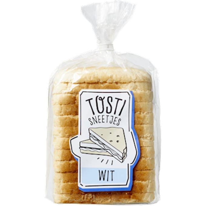 Tostibrood wit half