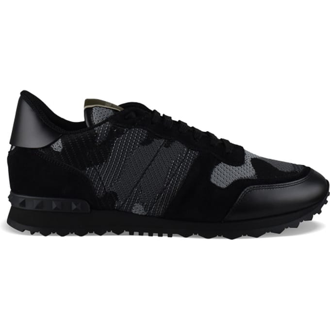 Valentino Garavani Rockrunner-sneakers zwart