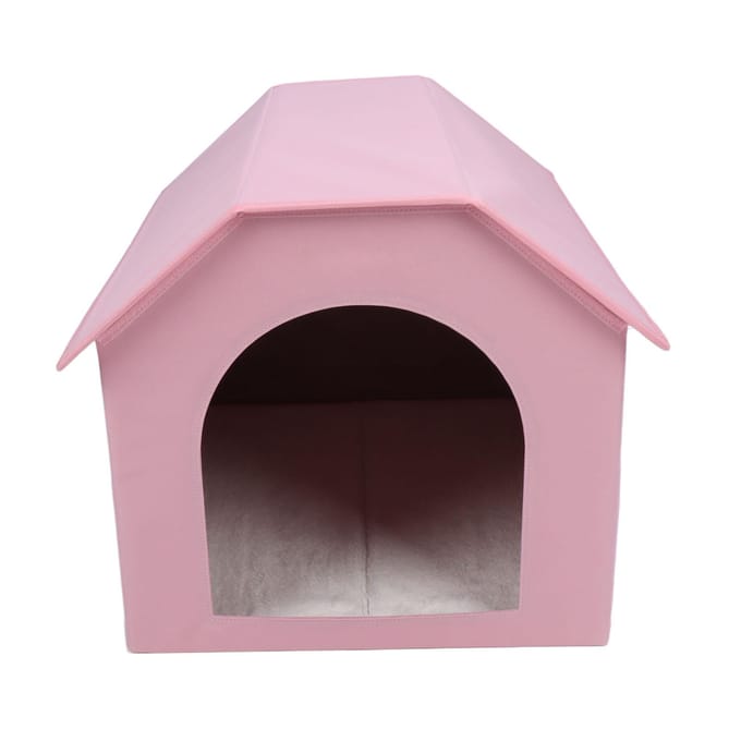 Binnen Buiten Huisdierenhuis Opvouwbaar Waterdicht Hondenhuis Kattenhuis voor Kleine tot Middelgrote Honden Katten gray
