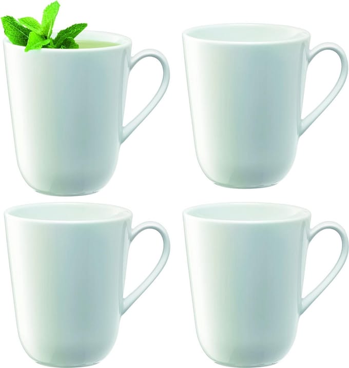 L.S.A. Dine Drinken Beker Curved - 380 ml - Set van 4 Stuks