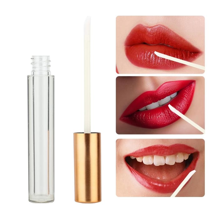 10 stuks Lipgloss Tube Herbruikbare Lippenbalsem Lege Fles Container beige