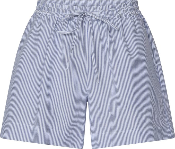 SISTERS POINT Ella-sho12 - Dames Broek - Blue/White - Maat XL