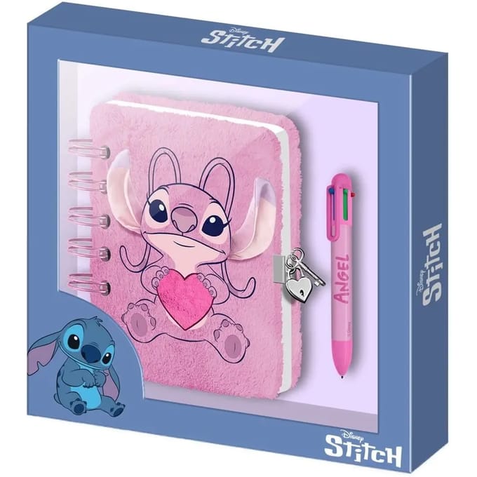 Journal intime en pen Karactermania Disney Stitch Disney Angel Heart