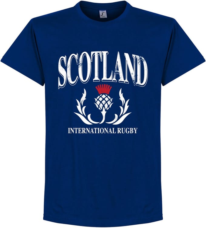 Schotland Rugby T-Shirt - Navy - M